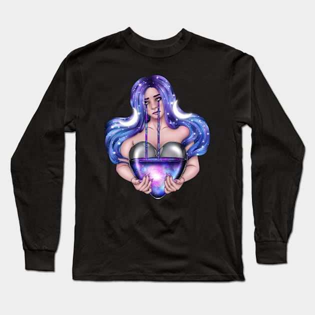 Starry eyes Long Sleeve T-Shirt by Eleonora